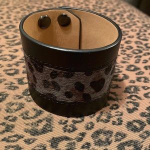 New Vince Camuto leather Cuff Bracelet